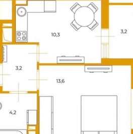 Продажа 1-комн квартиры на вторичном рынке наб Макарова,  д. 58,  к. 1