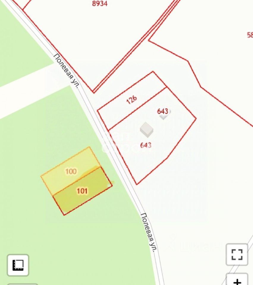Продажа земли пос. Бойково, улица Полевая