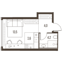 Продажа студии Москва г., Летниковская ул., к. 5 Продажа студии Москва г., Летниковская ул., к. 5