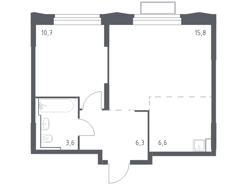 Продажа 1-комн квартиры в новостройке Мякинино д., 4-я Мякининская ул.,  к. 1