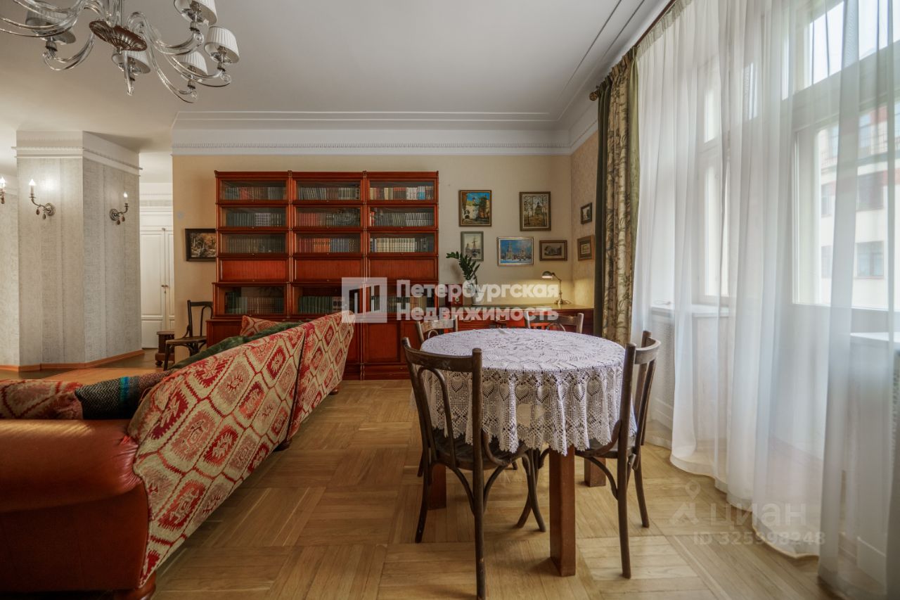 Продажа 4-комн квартиры на вторичном рынке Каменноостровский проспект, 65