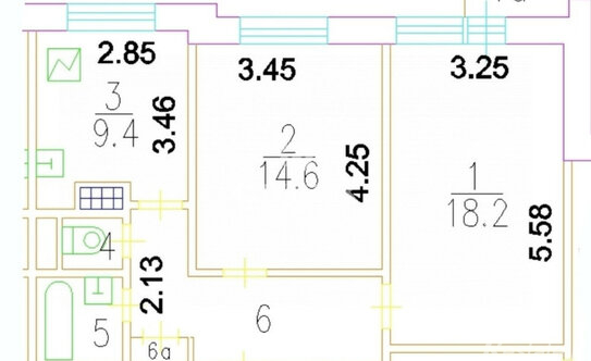 Продажа 2-комн квартиры на вторичном рынке ул Городецкая,  д. 11