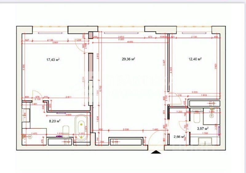 Продажа 3-комн квартиры на вторичном рынке Ленинградский проспект, 36с39