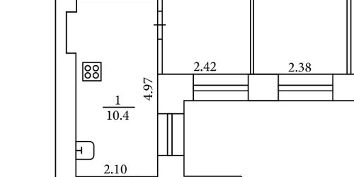 3-комн квартира улица Шамшева, 9