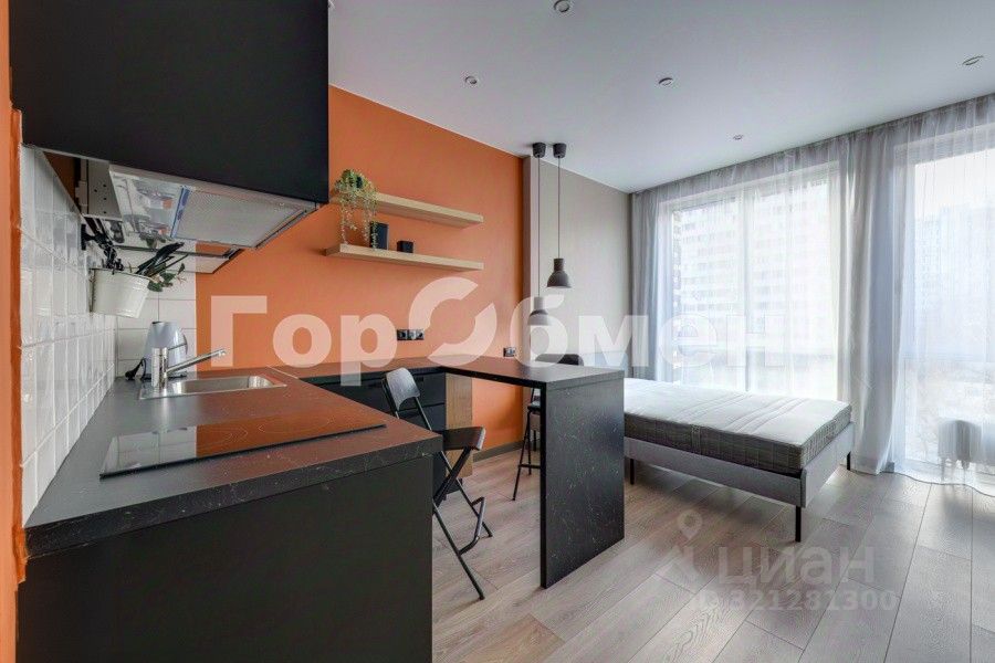 Продажа студии 3-я Хорошевская улица, 25к5