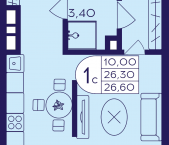 Продать Квартиры в новостройке Балашиха г., Железнодорожный мкр.   410