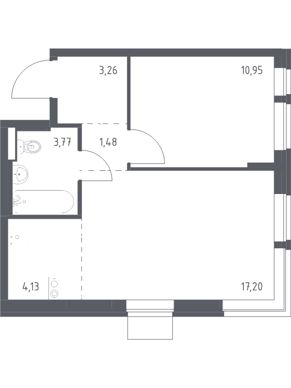 Продажа 1-комн квартиры в новостройке Балашиха г., Балашихинское ш.,  к. 3