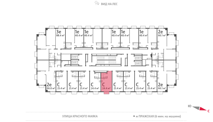 Продажа студии ул.Красного Маяка, вл. 26