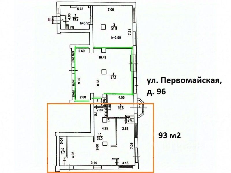 Аренда ПСН Парковая 12-я ул,  д. 13