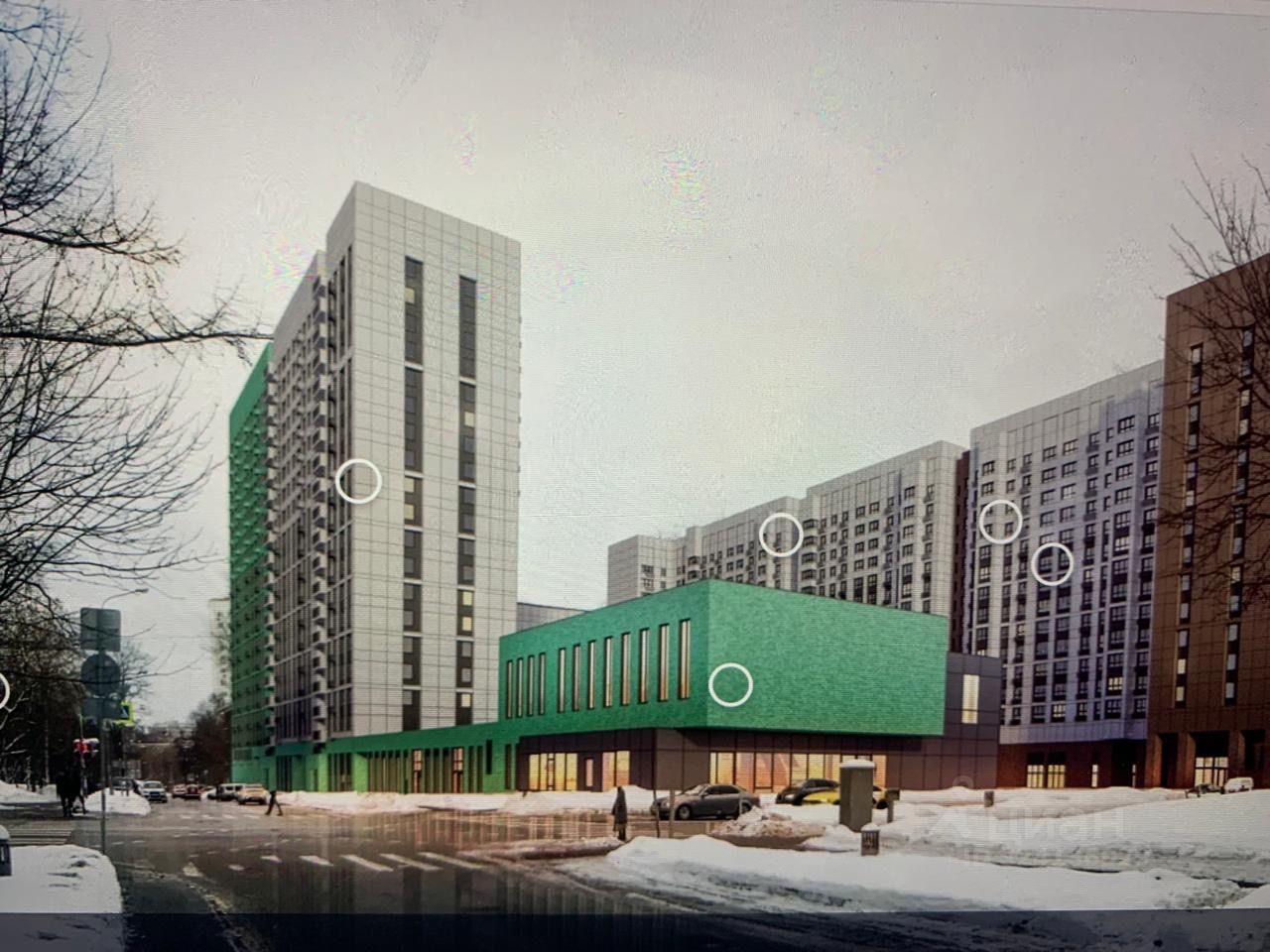 Продажа 2-комн квартиры на вторичном рынке улица Герасима Курина, 4К4