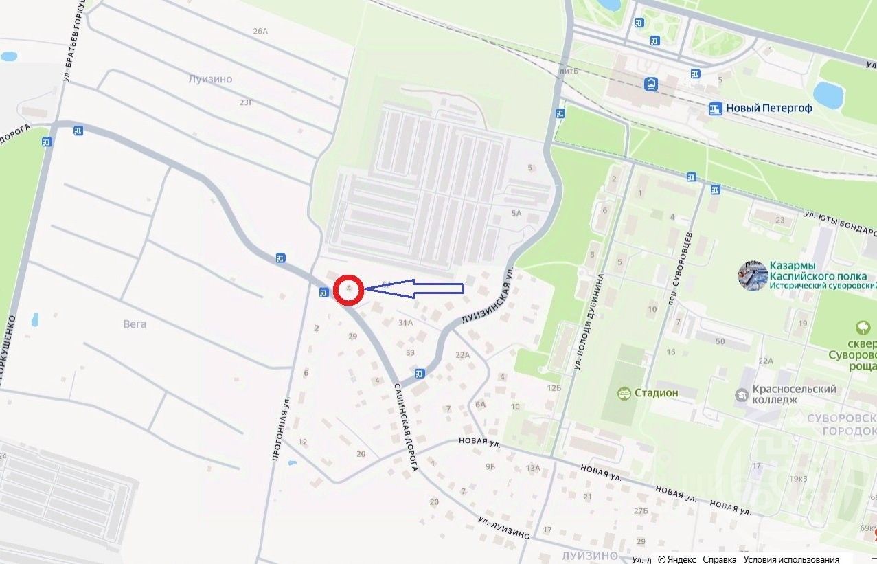 Продажа дома Петергоф, дорога Сашинская, 4