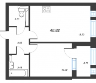 Продажа квартир в ЖК Кронштадт г., Цитадельское ш.,  к. 2