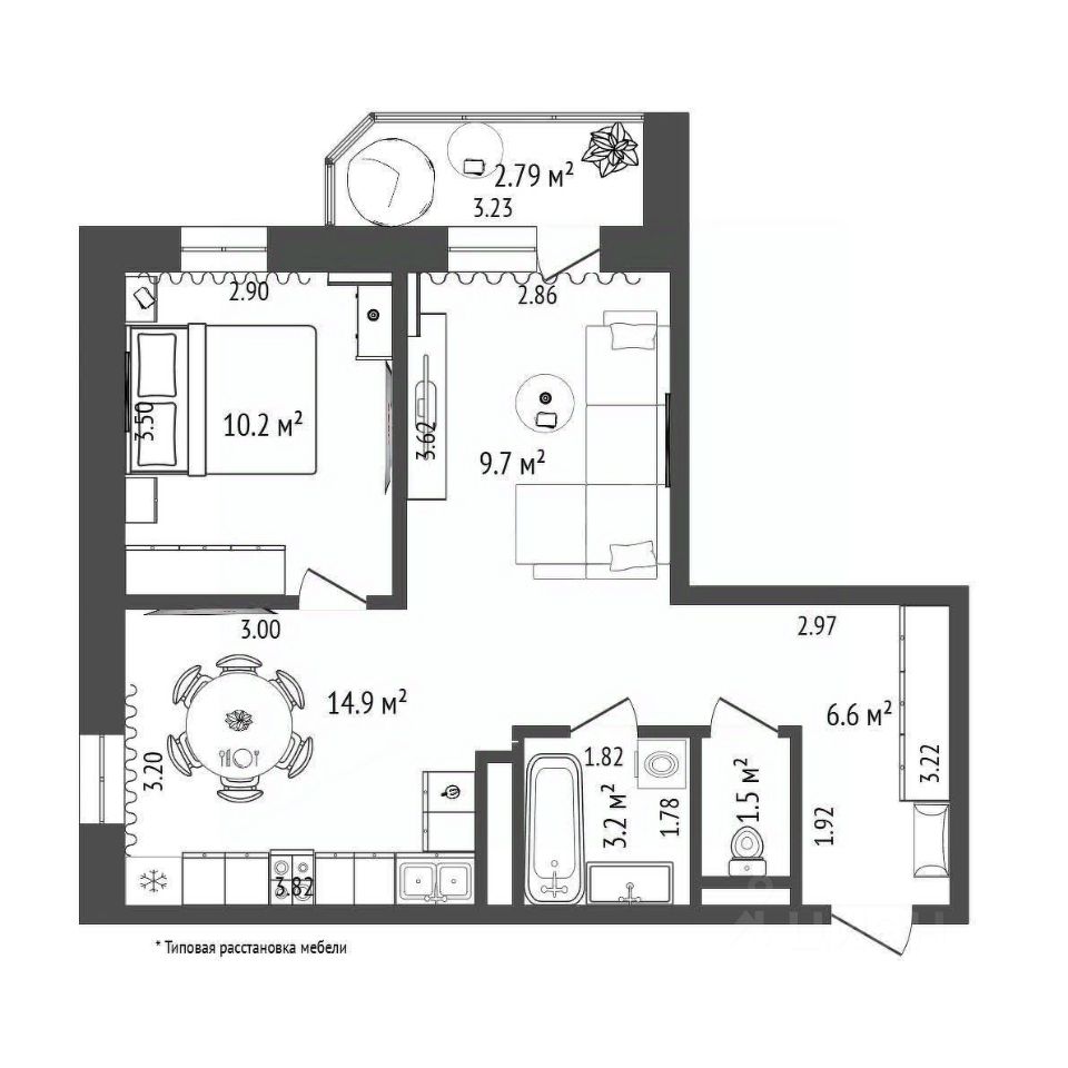 Продажа 2-комн квартиры на вторичном рынке Красноармейск, улица Новая Жизнь,  д. 8к1