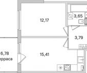 Продать Квартиры в новостройке Стрельна п., Будённого пр-кт   5.5