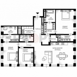 Продажа 4-комн квартиры на вторичном рынке Звенигородская 2-я ул