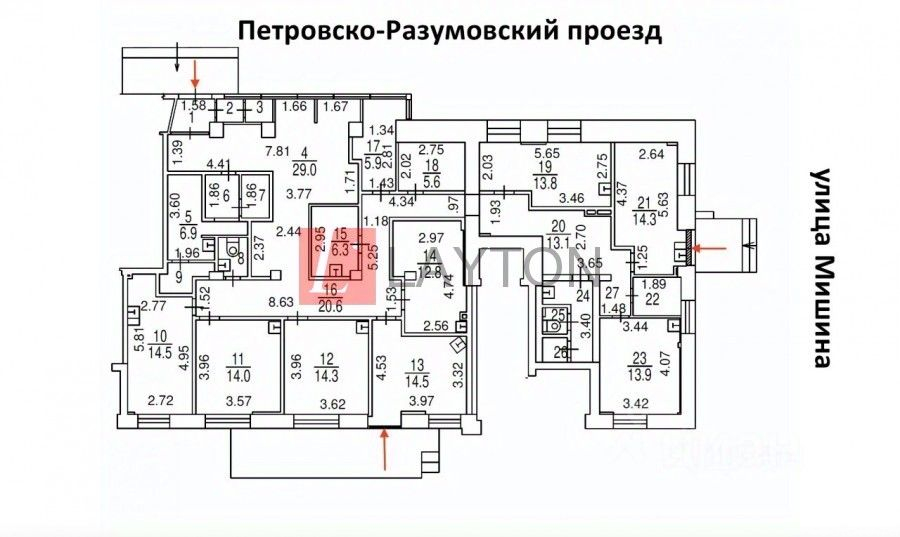 Продажа торгового помещения Петровско-Разумовский проезд,  д. 5