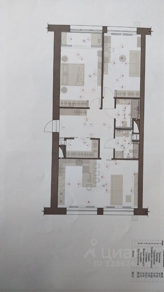 Продажа 3-комн квартиры на вторичном рынке Маломосковская улица, 14