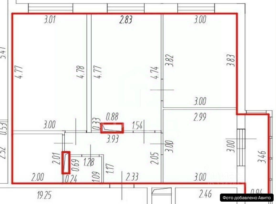 Продажа 3-комн квартиры на вторичном рынке Мурино, улица Шувалова, 48