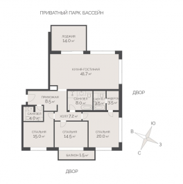 Продажа 3-комн квартиры в новостройке Рогозинино д., Луговая ул.,  к. 10