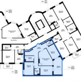 Продажа 3-комн квартиры в новостройке Малодетскосельский пр-кт,  д. 42