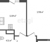Продать Квартиры вторичка Въезд, Пушкинское шоссе  1 