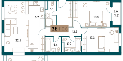 2-комн квартира Москва г., Винницкая ул.,  к. 2