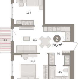 Продажа 2-комн квартиры в новостройке Новоселье п., Петропавловская ул., к. 2 Продажа 2-комн квартиры в новостройке Новоселье п., Петропавловская ул., к. 2