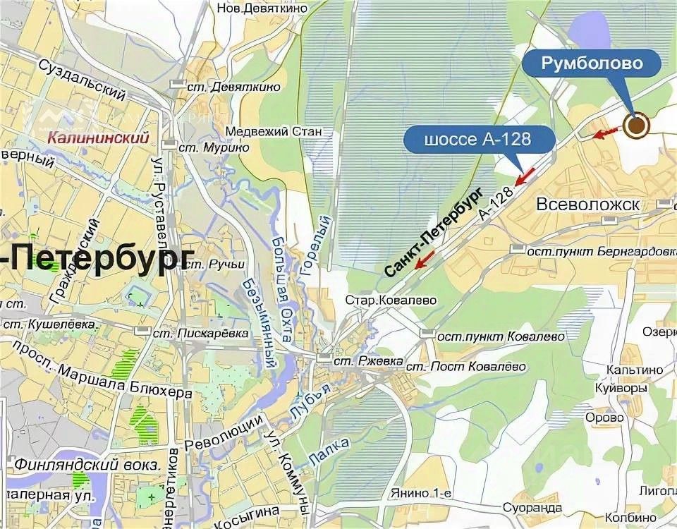 Продажа земли Всеволожск, бульвар Румболовский