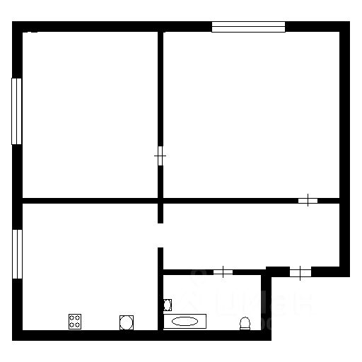 Продажа 2-комн квартиры на вторичном рынке Кириши, улица Мира, 19