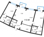 Продать Квартиры в новостройке Зеленогорск г., Ленина пр-кт   1