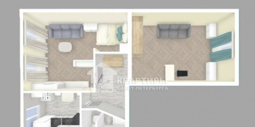 2-комн квартира Реки Фонтанки наб,  д. 156