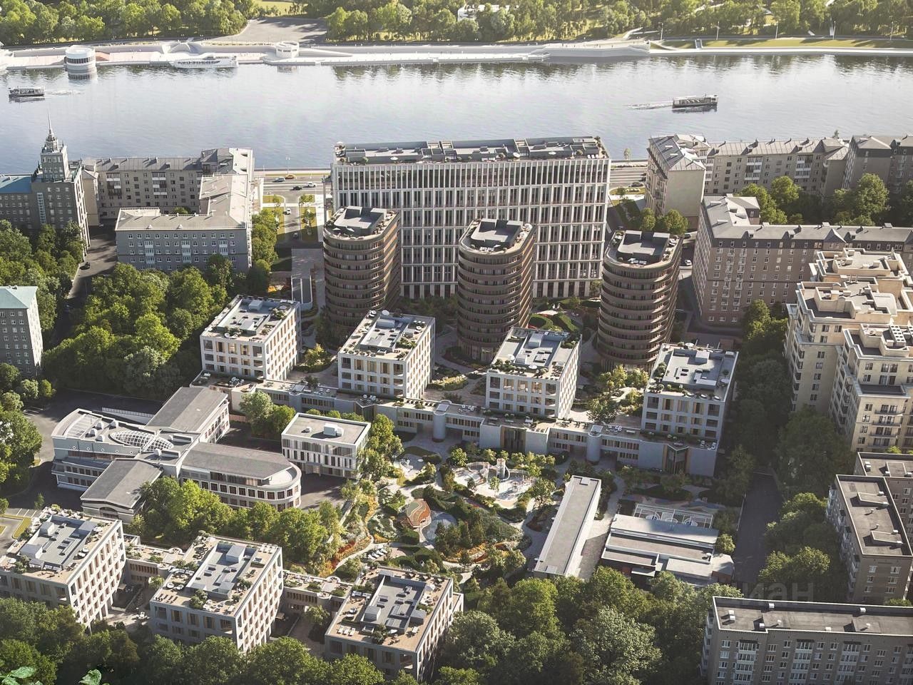 Продажа 3-комн квартиры на вторичном рынке 2-я Фрунзенская улица, 2/36