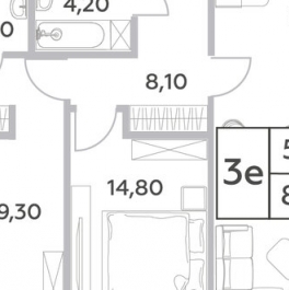 Продажа 3-комн квартиры на вторичном рынке проспект Генерала Дорохова,  д. вл1 к1