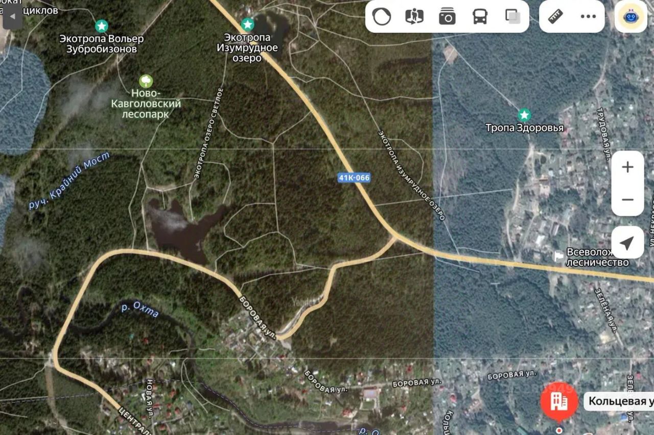 Продажа земли Токсово городской поселок, улица Кольцевая, 6А