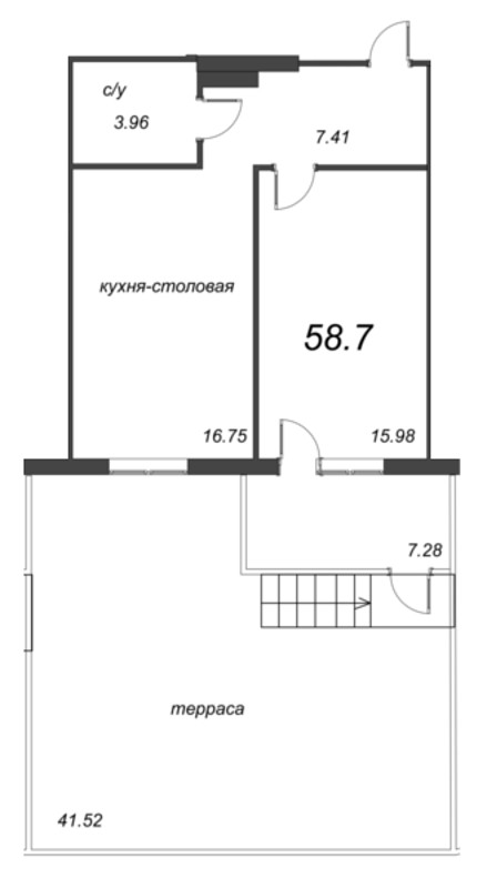 Продажа 1-комн квартиры в новостройке Всеволожск г., Дорога Жизни ш.,  к. 4.6