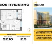 Продать Квартиры вторичка Пушкино г, Александра Меня ул   