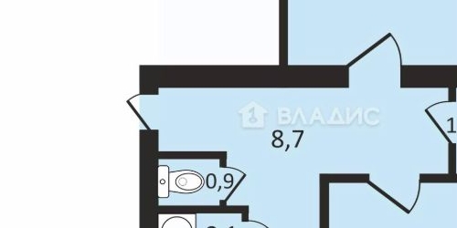 2-комн квартира улица Руднева, 21К1