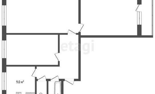 Продажа 3-комн квартиры на вторичном рынке Борисовский проезд,  д. 36,  к. 2