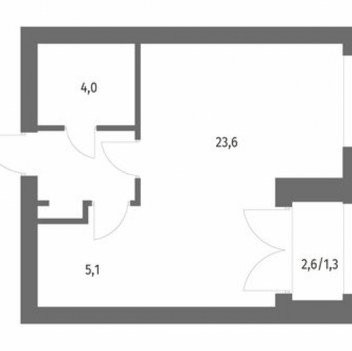 1-комн квартира улица Академика Константинова,  д. 1 к1 с1