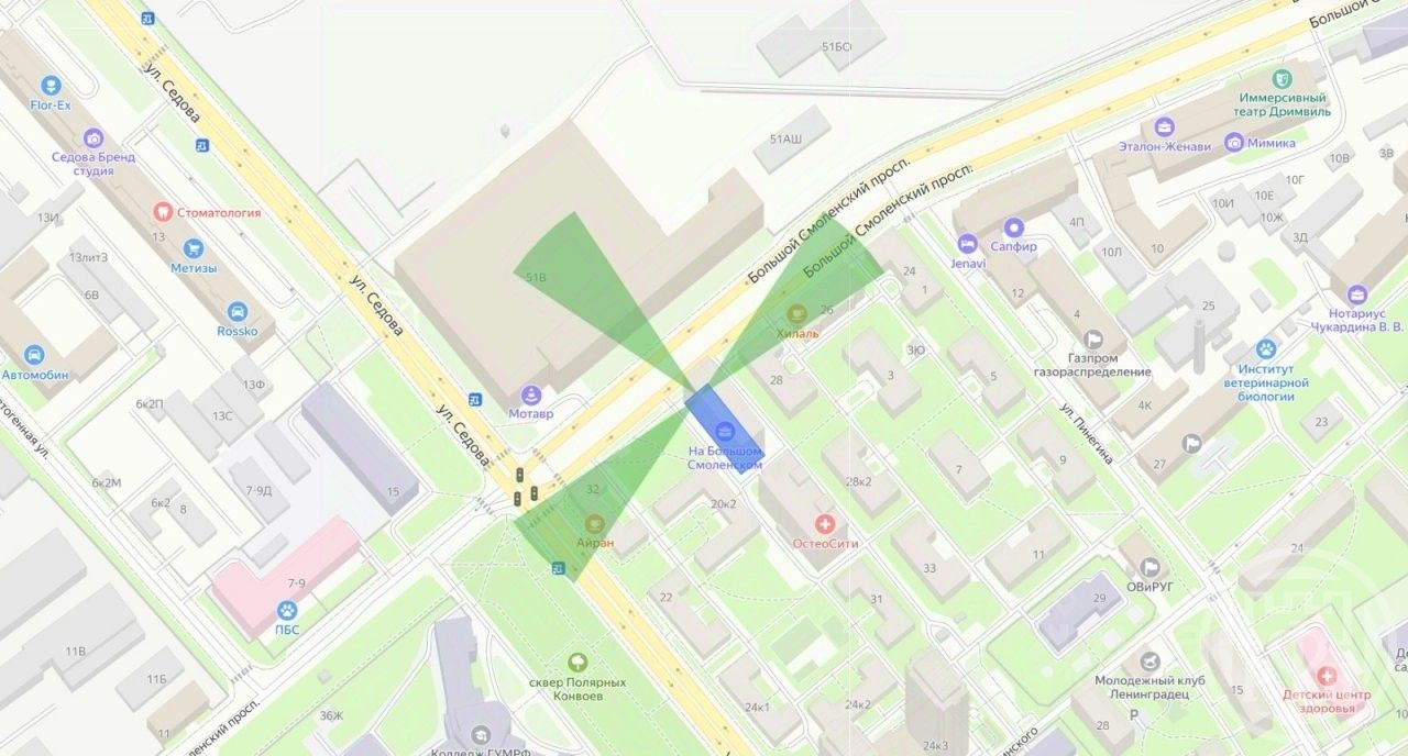 Продажа 1-комн квартиры на вторичном рынке Большой Смоленский проспект, 30