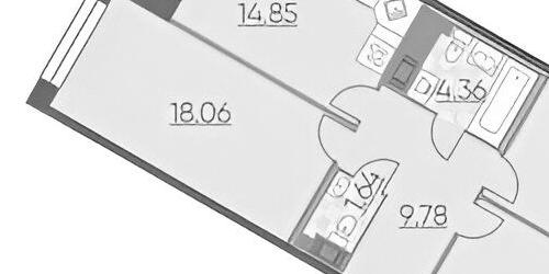 3-комн квартира набережная Черной речки, 5