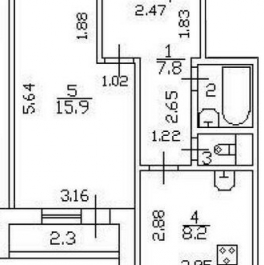 Продажа 1-комн квартиры на вторичном рынке Шуваловский проспект,  д. 53 к2