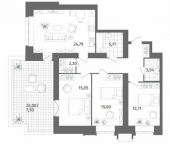 Продать Квартиры вторичка Лиственная улица  20 к2 с1 