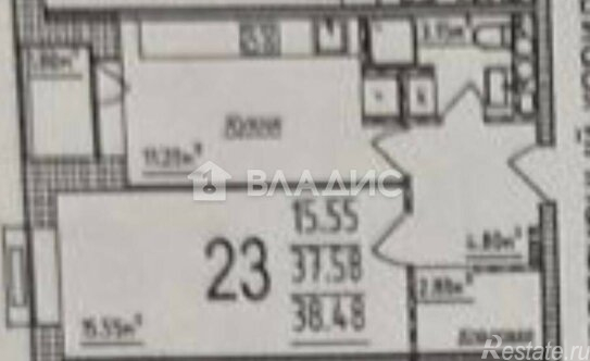 Продажа 1-комн квартиры на вторичном рынке ул Медовая Долина,  д. 1,  к. 2