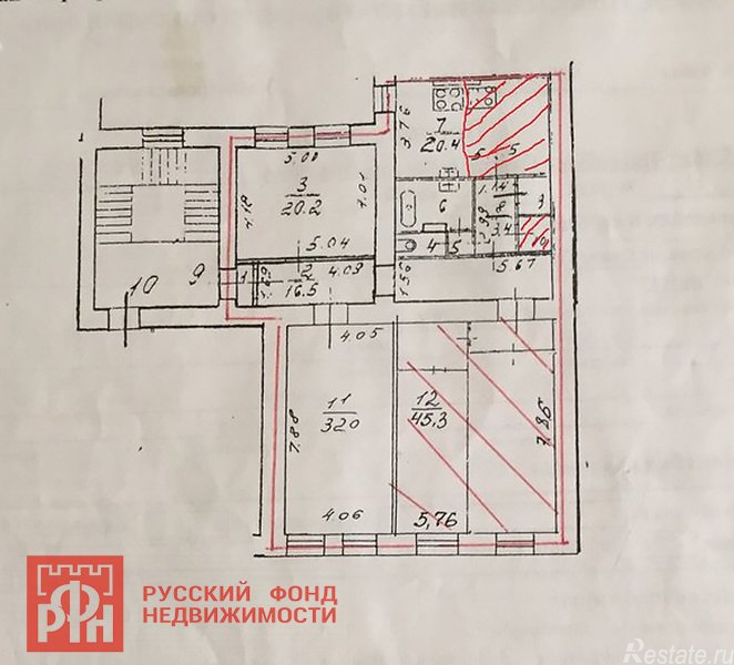 Продажа комнаты Большой Казачий пер.,  д. 11