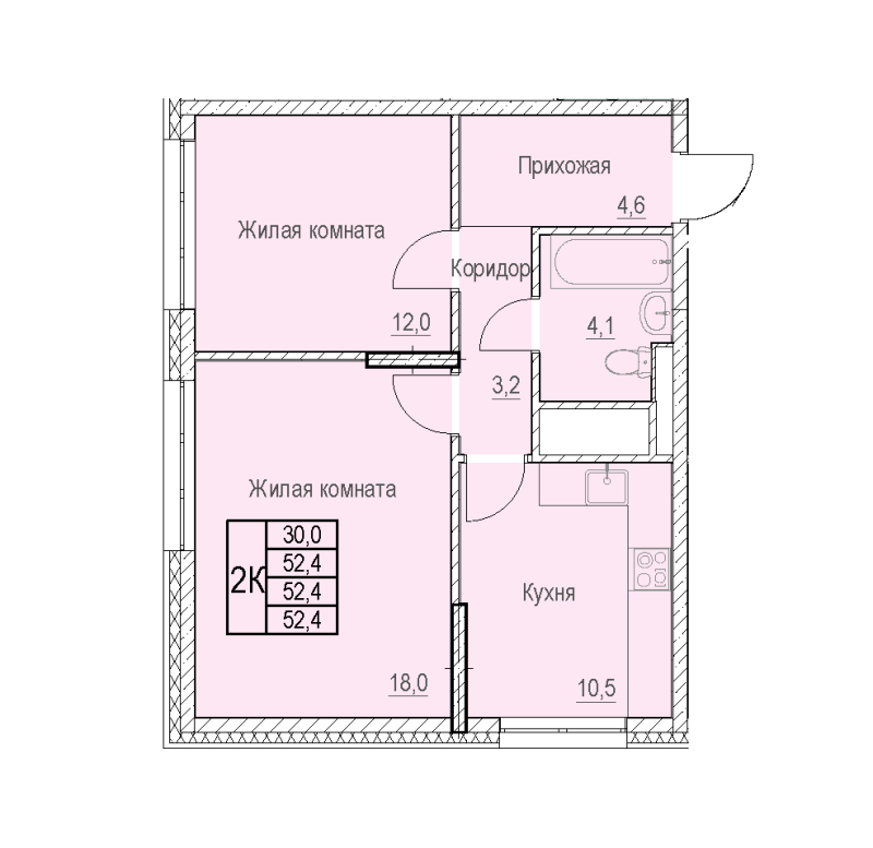 Продажа 2-комн квартиры в новостройке Мытищи г., Академика Каргина ул.,  к. 5