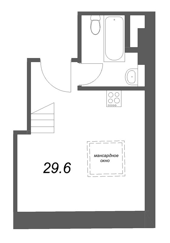 Продажа студии Санкт-Петербург г., Тележная ул.,  к. 25-27А