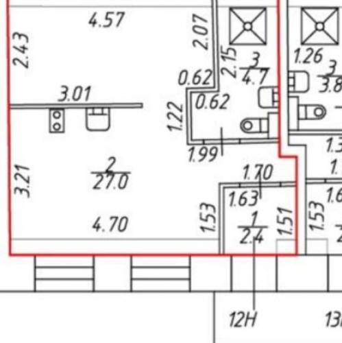 Помещение свободного назначения 4-я линия,  д. 51