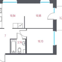 Продажа 2-комн квартиры в новостройке Пушкин г., 1-я линия, территория Лесное, к. 2.2 Продажа 2-комн квартиры в новостройке Пушкин г., 1-я линия, территория Лесное, к. 2.2