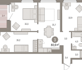 Продать Квартиры в новостройке Санкт-Петербург г., Головнина б-р   2-1